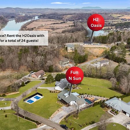 Villa H2Oasis Incredible Pool Retreat With Mountains Views! Sevierville Exterior foto